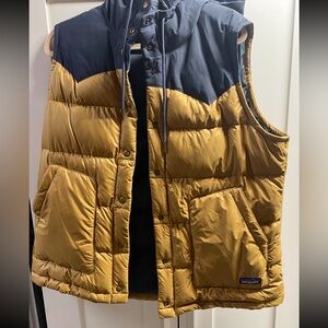 Patagonia Women’s Down Bivy Vest. XL